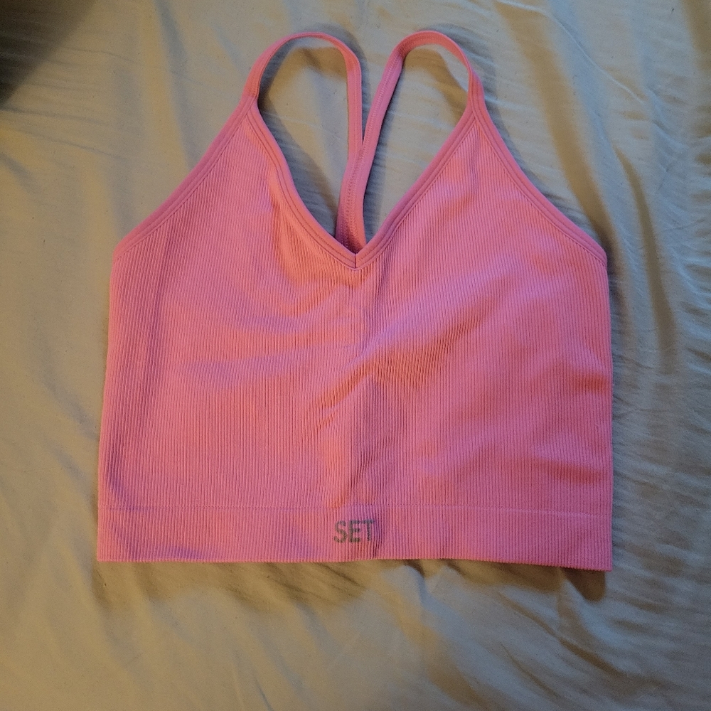 NWOT Set Active Sculptflex Crop Tank